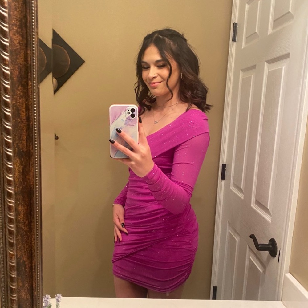 Violet Purple Stretchy Dress